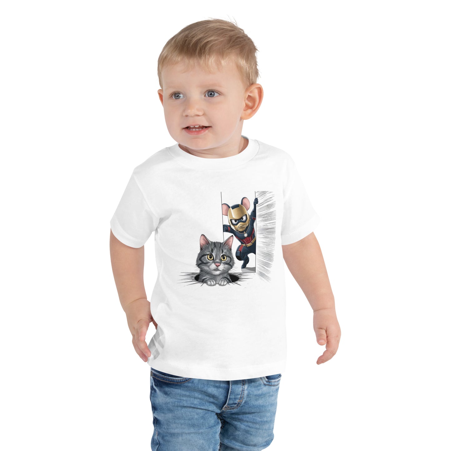 Cat-astrophic: Size Swap | Toddler Short Sleeve Tee